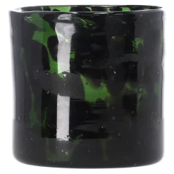 Natural Collections Vazen En Potten<Vaas glas groen 10 x 10 cm