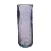 Decoris Vazen En Potten<Vaas glas lila 28 cm