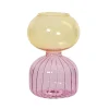 Decoris Vazen En Potten<Vaas glas multi 19 cm