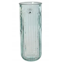 Everlands Vazen En Potten<Vaas glas recycle 28 cm