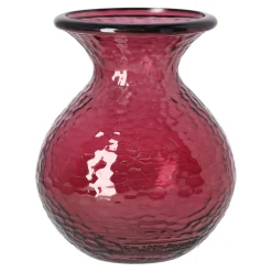 Mica Decorations Vazen En Potten<Vaas glas Verdal bordeau x 18 x 15 cm