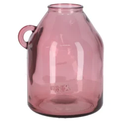 Natural Collections Vazen En Potten<Vaas glas 21 x 25 cm roze