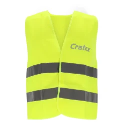 Cratex Werkbodywarmers<Veiligheidshesje geel