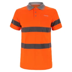 Cratex Werkshirts|Werkshirts<Veiligheidspolo Cresco oranje S