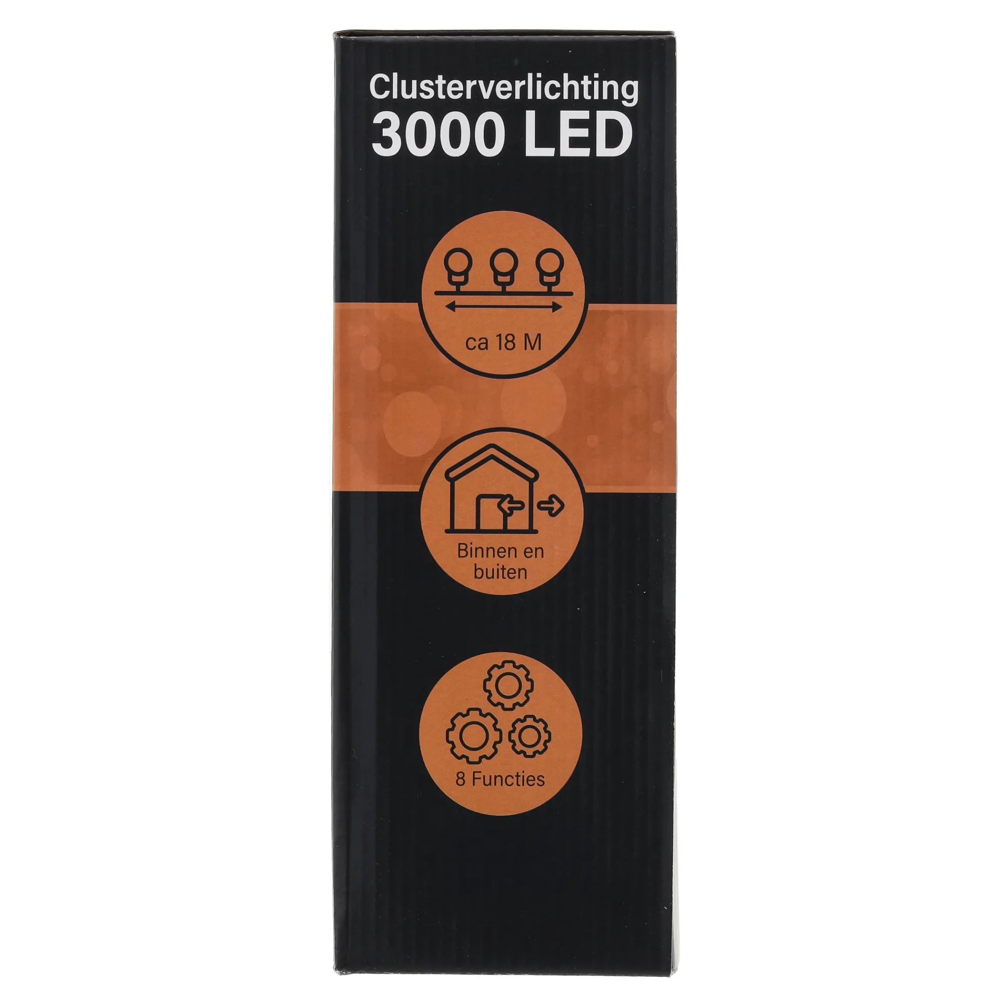 O'malley Kerstverlichting<Verlichting cluster 3000 LED classic gold