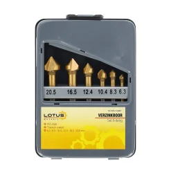 Lotus Toebehoren Elektrisch Gereedschap<Verzinkboor set 6-delig