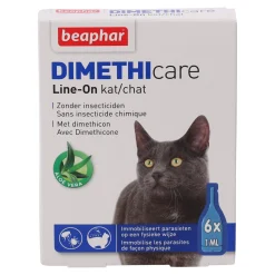 Beaphar Kattenverzorging<Vlooiendruppel kat dimethicare
