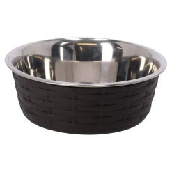 Friendly Pet Voerbak Kat<Voederbak vlechtwerk bruin 17cm