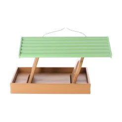 Flamingo Tuinvogels<Voederhuis Grieny bruin/groen 32x20,5x19,5cm