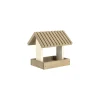 Vogelhuisjes<Voederhuis hang 23cm wit/taupe