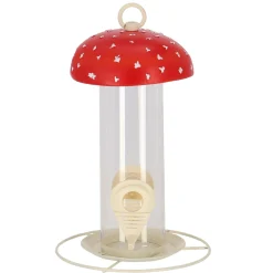Esschert Design Tuinvogels<Voedersilo paddenstoel 16x24cm