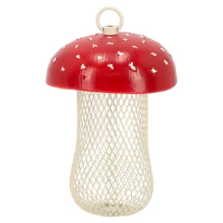 Esschert Design Tuinvogels<Voedersilo vliegenzwam 13x18cm