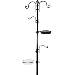 Friendly Pet Voer- En Drinkbakken Vogel<Voederstation metaal 220 cm met accessoires