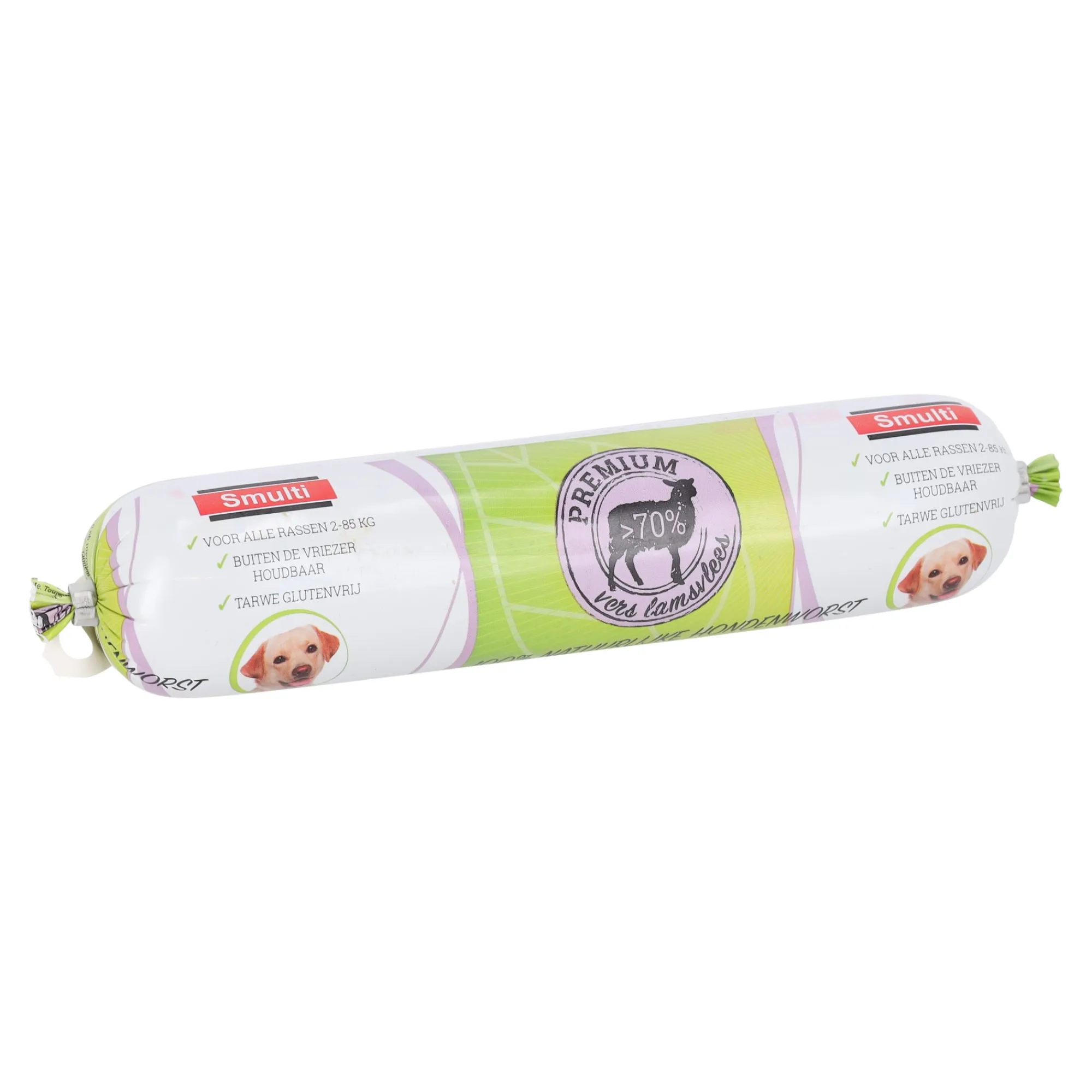 Smulti Hondenvoer<Voedingsworst premium lam 700G