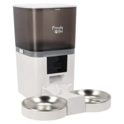 Friendly Pet Drink- En Voerbak Hond|Voerbak Kat<Voerbak automatisch + app 6L pro wit