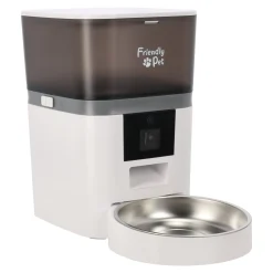 Friendly Pet Voerbak Kat|Drink- En Voerbak Hond<Voerbak automatisch + app 4L wit