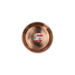 Friendly Pet Drink- En Voerbak Hond<Voerbak Ezra rvs zwart/koper D16,8cm 900ml FP