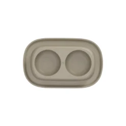 Friendly Pet Drink- En Voerbak Hond<Voerbak Ilko duo taupe 2x200ml FP
