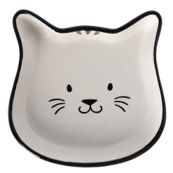 Friendly Pet Voerbak Kat<Voerbak kat Fofa keram zwart/wit 250ml FP
