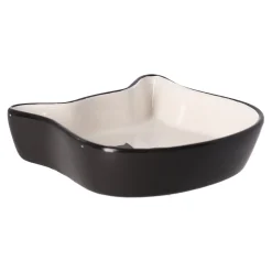 Friendly Pet Voerbak Kat<Voerbak kat Kera zwart/wit 220ml