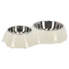 Flamingo Voerbak Kat|Drink- En Voerbak Hond<Voerbak royal Doblo wit