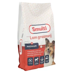Smulti Hondenvoer<Voer hond Premium graanvrij lam 3kg