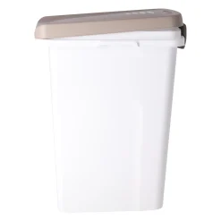 Stefanplast Kip|Overige Tuindieren<Voerton 7 L wit/taupe