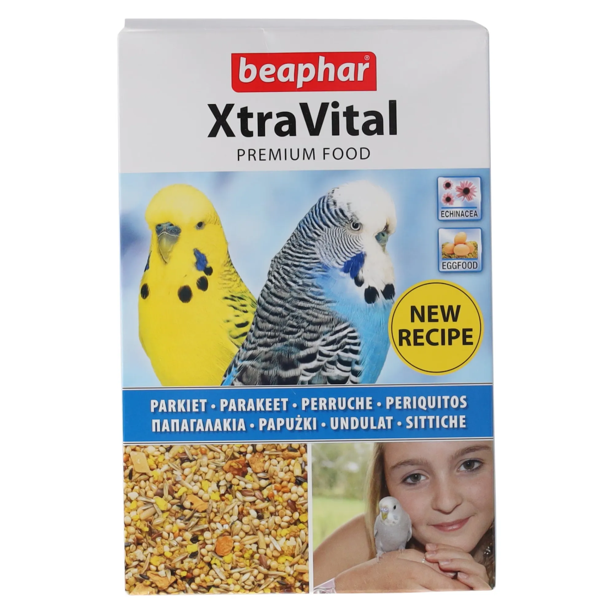 Beaphar Vogelvoer<Voer vogel XtraVital parkiet 500g
