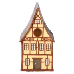 Vogelhuisjes<Vogelhuis vakwerkhuis 25cm assorti