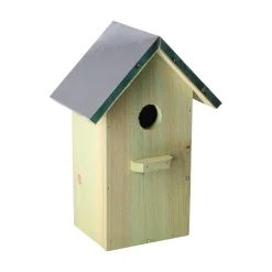Friendly Pet Vogelhuisjes<Vogelhuis + zink 18x12x2cm groen