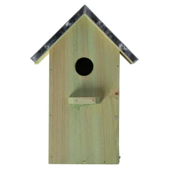 Friendly Pet Vogelhuisjes<Vogelhuis + zink 18x12x2cm groen