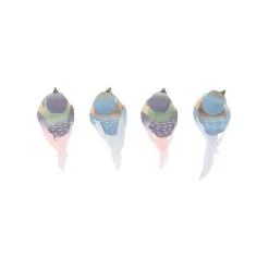 Natural Collections Pasen<Vogel op clip 6st
