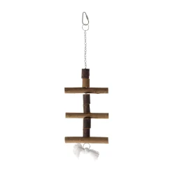 Friendly Pet Vogelspeelgoed<Vogel touw+hout 40cm