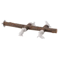 Friendly Pet Vogelspeelgoed<Vogel zitstok hout+touw 25cm