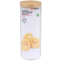 Alpina Koken & Tafelen<Voorraadpot glas 1,5L