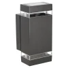 Diamant Buitenverlichting|Buitenverlichting<Wandlamp Arezzo dubbel