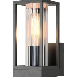 Diamant Buitenverlichting|Buitenverlichting<Wandlamp Dogato zwart
