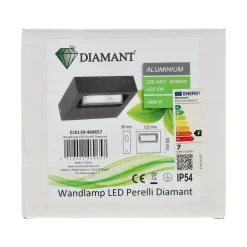Diamant Buitenverlichting|Buitenverlichting<Wandlamp LED Perelli
