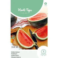 Horti Tops Moestuin<Watermeloenen sugar baby zaad