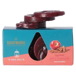 Scentmoods Kaarsen<Waxmelts apple cinnamon 12st