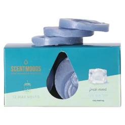 Scentmoods Kaarsen<Waxmelts ice water 12 stuks