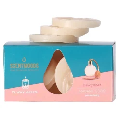 Scentmoods Kaarsen<Waxmelts madame coco 12 stuks
