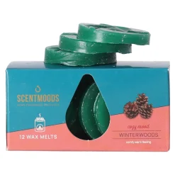 Scentmoods Kaarsen<Waxmelts winterwoods 12 stuks