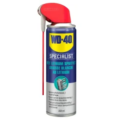 WD-40 Werkplaatsgereedschap<WD40 Spec 250ml wit lithiumspuitvet