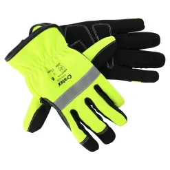 Cratex Werkhandschoenen|Werkhandschoenen<Werkhandschoen fluo geel 8