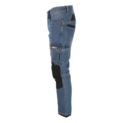 Cratex Pro Line Werkbroeken<Werkjeans Saxon blauw W30 L30