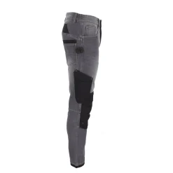 Cratex Pro Line Werkbroeken<Werkjeans Saxon grijs W30 L30