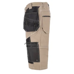 Cratex Werkbroeken<Werkshort Berlijn kaki 42