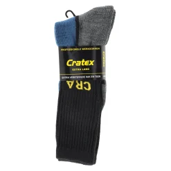 Cratex Werksokken<Werksok extra lang 39-42 (1 pak)
