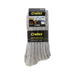 Cratex Werksokken<Werksok Noors 39-42 (2 pak)